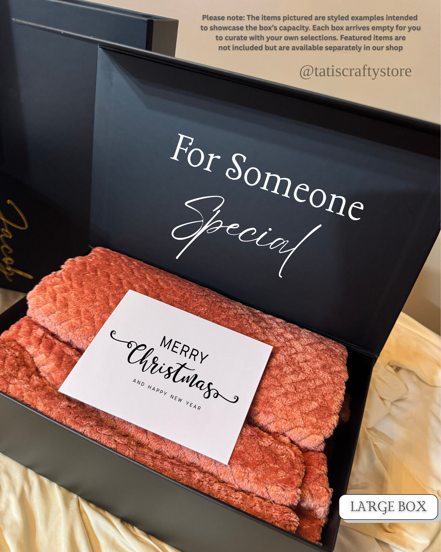 Personalized Gift Box Premium Keepsake Personalized for Weddings Bridesmaids Christmas Birthday Business Branding Special Events Magnetic