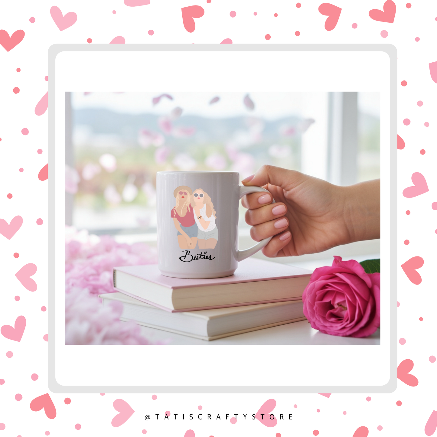 Custom Illustrated Mug & Tumbler – Personalized Gift From Your Photo