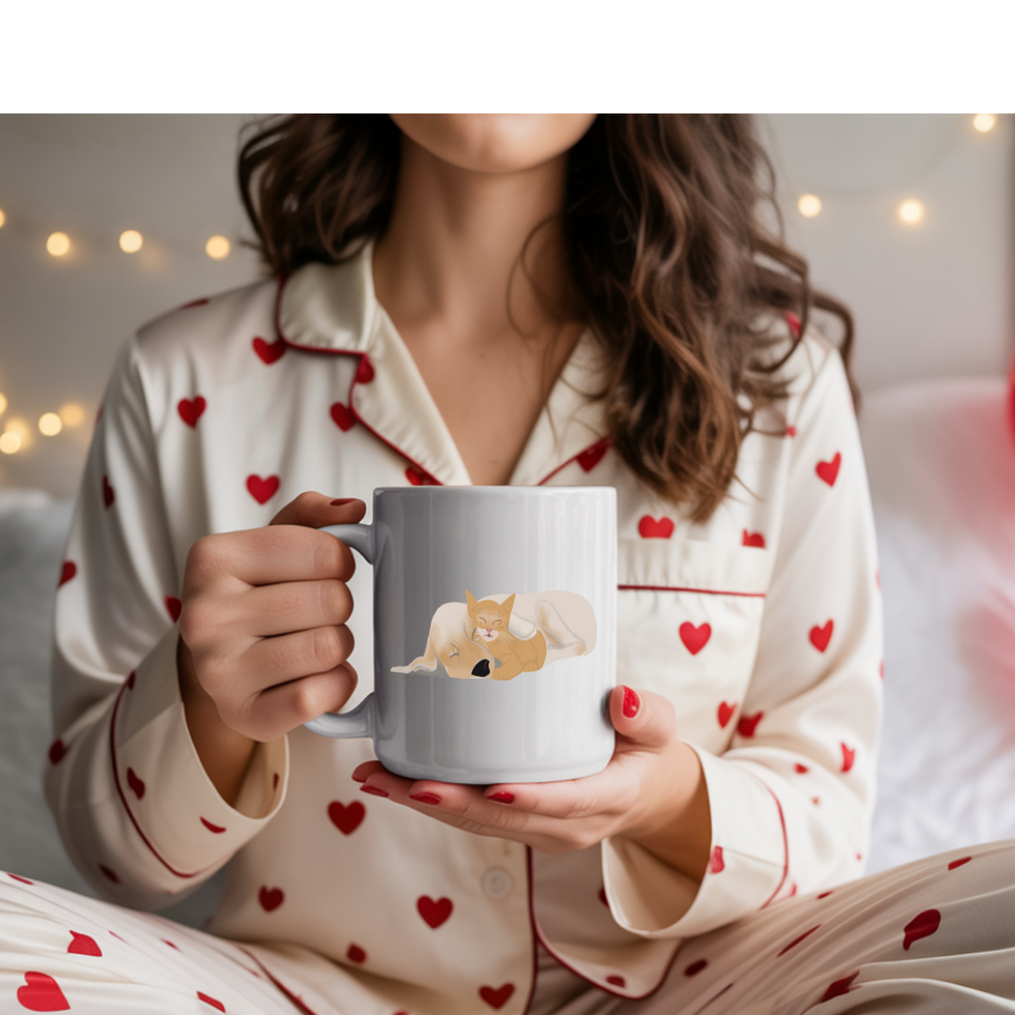 Pet Portrait Mug – Custom Illustrated Pet Mug From Your Photo