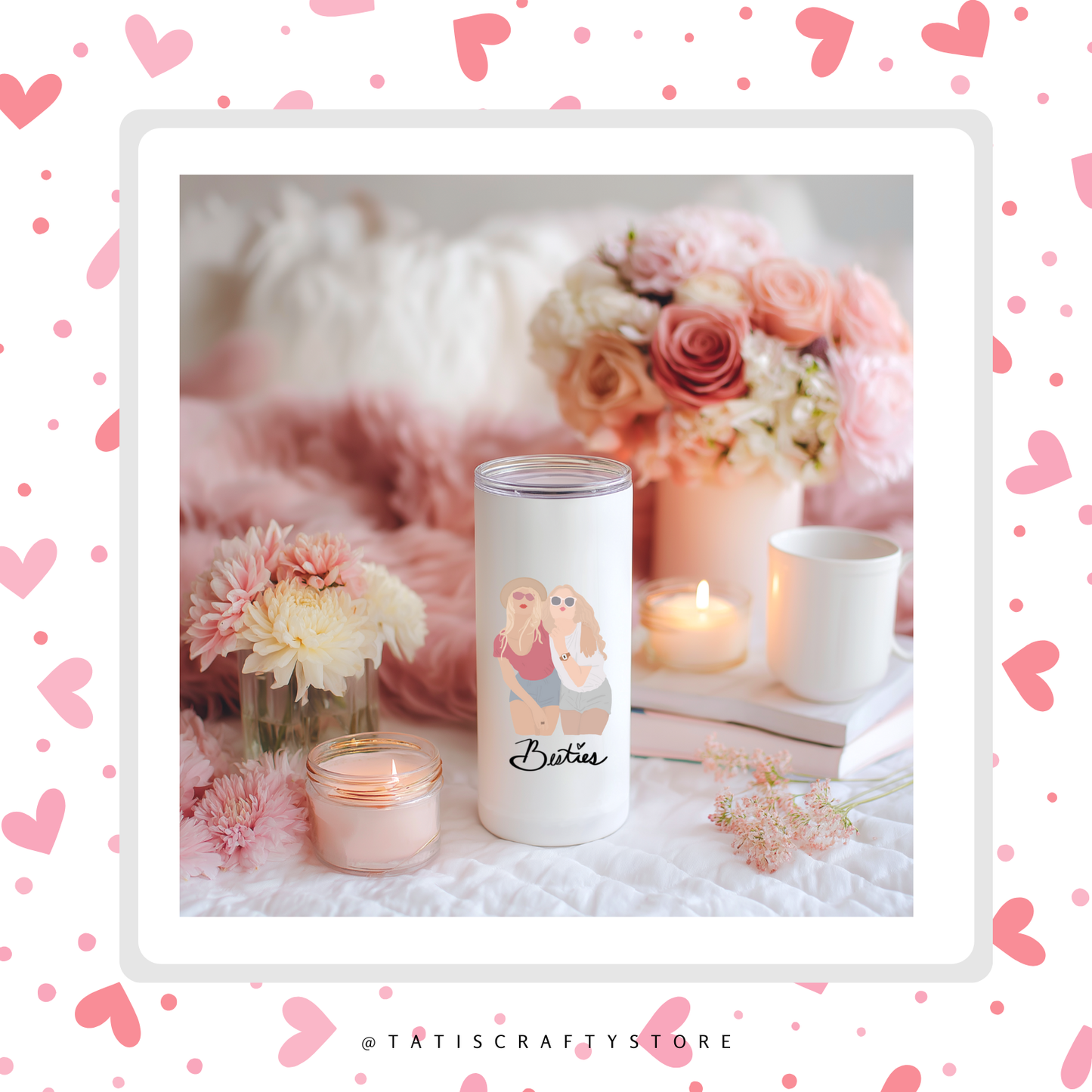 Custom Illustrated Mug & Tumbler – Personalized Gift From Your Photo