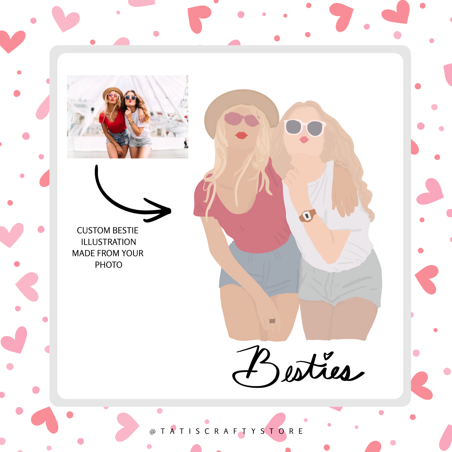 Custom Illustrated Mug & Tumbler – Personalized Gift From Your Photo