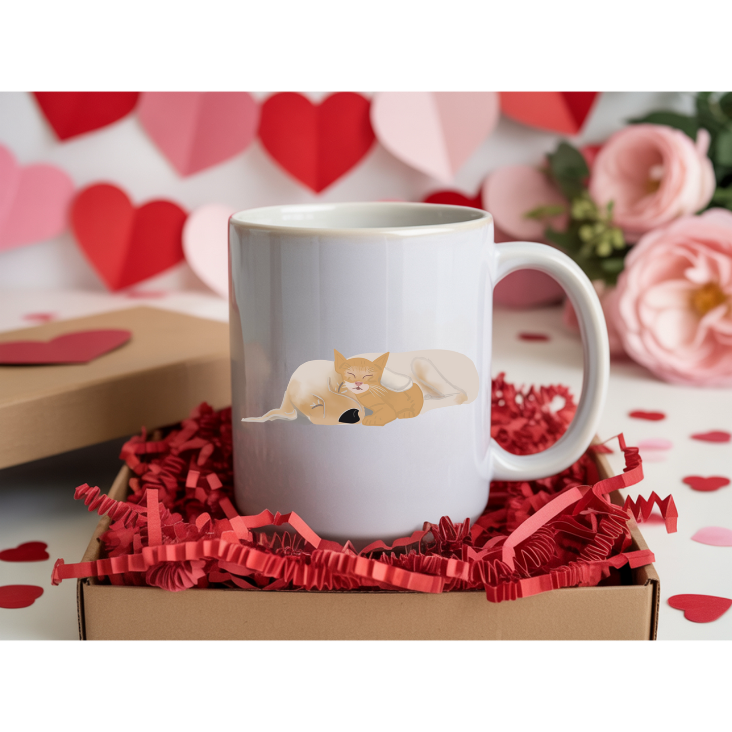Pet Portrait Mug – Custom Illustrated Pet Mug From Your Photo