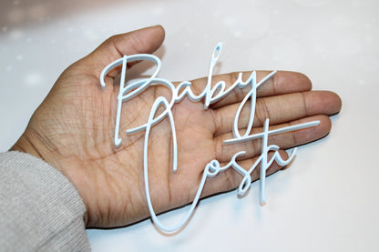 Cake Charm Acrylic Cake Charm Acrylic Cake Topper Cake Topper Personalized Cake Charm Personalized Cupcake Topper Cake Decorations