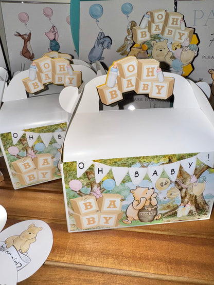 Personalized Gable Boxes Party Favors